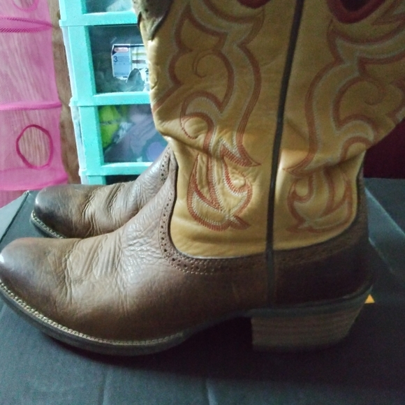 Ariat leather work boots - Picture 4 of 5